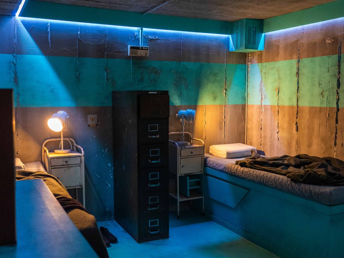 Salle escape game Bunker 182 - Escape Yourself Rennes chambre